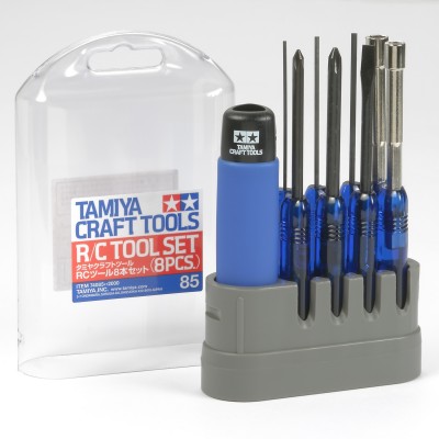 R/C TOOL SET - 8 PCS - TAMIYA